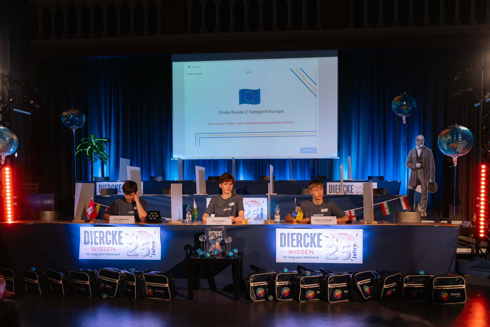 Foto während des Finales